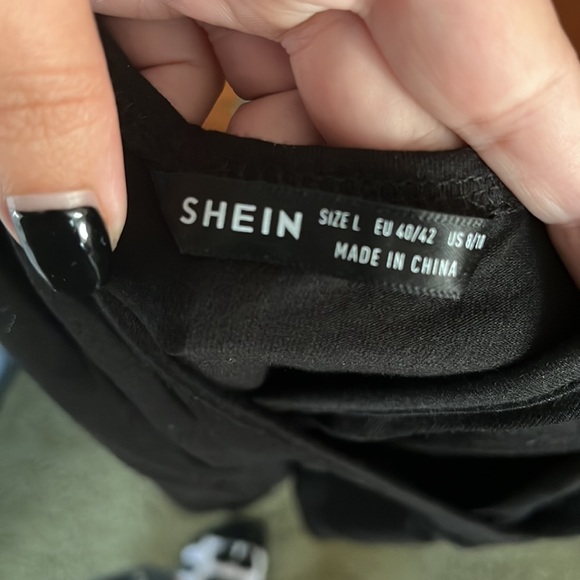 Black Shein Romper - Picture 3 of 4